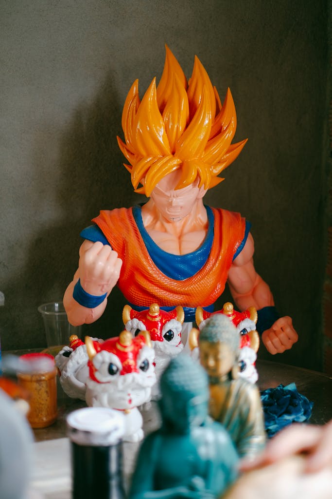 Goku and Toys Dolls